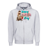 Happy Easter Day Rodeo Easter Day Zipper Hoodie | Teevron