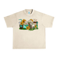Sandshell Sheep coffee cups Urban Heavy Tee - texasbilliewilder