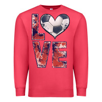 Cardinal soccer love Premium Sweatshirt - JahusDesignShop