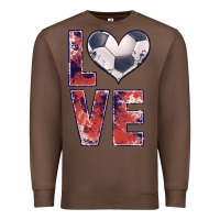 Chestnut soccer love Premium Sweatshirt - JahusDesignShop