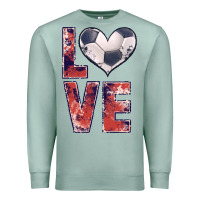 Seafoam soccer love Premium Sweatshirt - JahusDesignShop