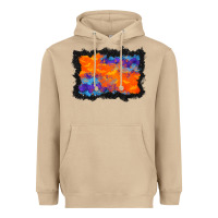Mushroom halloween bat background Heavyweight Hoodie - BundleAndBundleShop