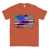 Copper race american flag Classic Tee - Zillion Design Studio