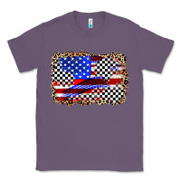 Lavender race american flag Classic Tee - Zillion Design Studio