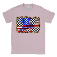 Lilac race american flag Classic Tee - Zillion Design Studio
