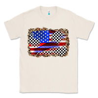 Natural race american flag Classic Tee - Zillion Design Studio