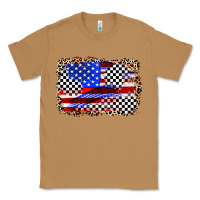 Toasted Coconut race american flag Classic Tee - Zillion Design Studio