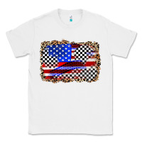 White race american flag Classic Tee - Zillion Design Studio