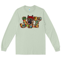 Matcha german shepherd christmas joy Long Sleeve Tee - RanaPortraitStore