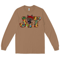 Toasted Coconut german shepherd christmas joy Long Sleeve Tee - RanaPortraitStore