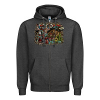 Charcoal Heather rodeo Zipper Hoodie - SublimationCraftShop