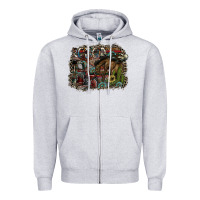 Heather Grey rodeo Zipper Hoodie - SublimationCraftShop
