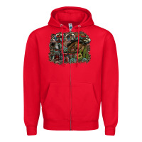 Red rodeo Zipper Hoodie - SublimationCraftShop