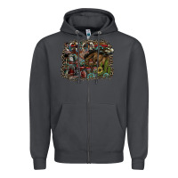 Smoke rodeo Zipper Hoodie - SublimationCraftShop