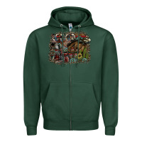 Sports Green rodeo Zipper Hoodie - SublimationCraftShop