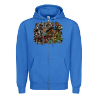 True Royal rodeo Zipper Hoodie - SublimationCraftShop