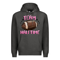 Charcoal Heather team halftime football Premium Hoodie - MaliasSmallBusiness