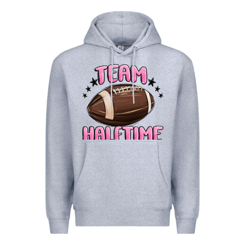 Team Halftime Football Premium Hoodie by MaliasSmallBusiness | Teevron