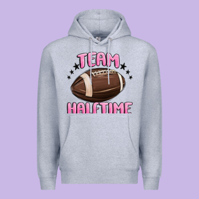 Team Halftime Football Premium Hoodie Designed By Maliassmallbusiness