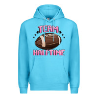 Ocean Blue team halftime football Premium Hoodie - MaliasSmallBusiness