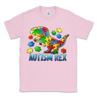Bubblegum Pink autism rex Classic Tee - BarkalooDesign