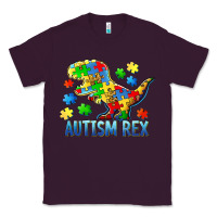 Plum autism rex Classic Tee - BarkalooDesign
