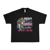 Black she is loved Urban Heavy Tee - BarkalooDesign