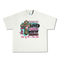 Pistachio she is loved Urban Heavy Tee - BarkalooDesign