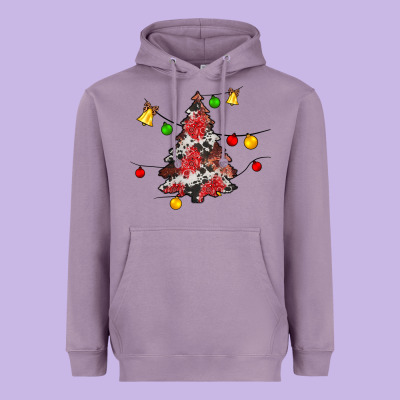 Christmas Trees Lights Heavyweight Hoodie Designed By Jahusdesignshop