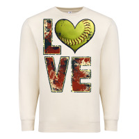 Sandshell softball love Premium Sweatshirt - JahusDesignShop