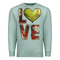Seafoam softball love Premium Sweatshirt - JahusDesignShop
