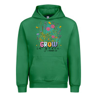 Emerald grow in grace Urban Hoodie - MaliasSmallBusiness