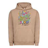 Pigment Burro grow in grace Urban Hoodie - MaliasSmallBusiness