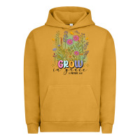 Pigment Peanut Butter grow in grace Urban Hoodie - MaliasSmallBusiness
