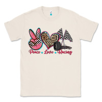 Natural peace love racing Classic Tee - Zillion Design Studio