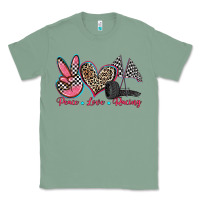 Sage peace love racing Classic Tee - Zillion Design Studio