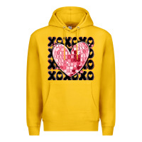 Lemon xoxo heart valentine's day Premium Hoodie - MaliasSmallBusiness
