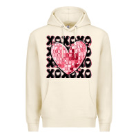 Tofu xoxo heart valentine's day Premium Hoodie - MaliasSmallBusiness