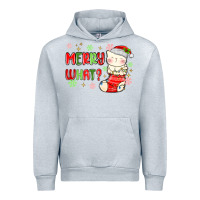 Heather Grey merry what christmas cat Urban Hoodie - MaliasSmallBusiness