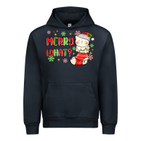 Navy merry what christmas cat Urban Hoodie - MaliasSmallBusiness