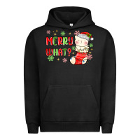 Pigment Black merry what christmas cat Urban Hoodie - MaliasSmallBusiness