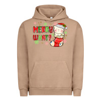 Pigment Burro merry what christmas cat Urban Hoodie - MaliasSmallBusiness