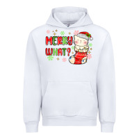 White merry what christmas cat Urban Hoodie - MaliasSmallBusiness