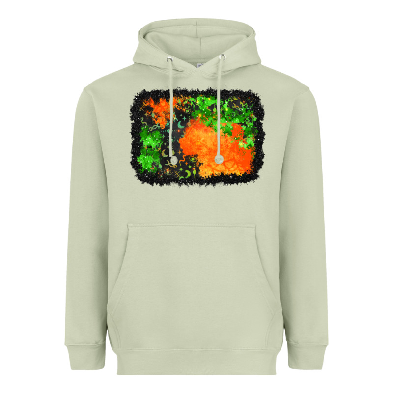 Halloween Mystic Symbol Background Heavyweight Hoodie by BundleAndBundleShop | Teevron