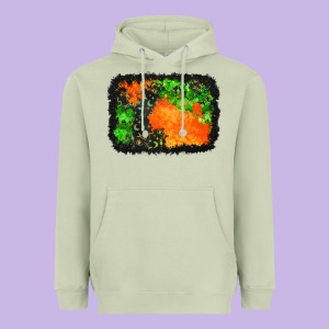 Halloween Mystic Symbol Background Heavyweight Hoodie Designed By Bundleandbundleshop