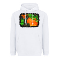 White halloween mystic symbol background Heavyweight Hoodie - BundleAndBundleShop