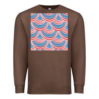Chestnut american flag seamless pattern Premium Sweatshirt - BundleAndBundleShop