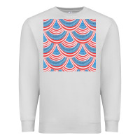 Dove Grey american flag seamless pattern Premium Sweatshirt - BundleAndBundleShop