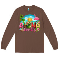 Chestnut aloha beaches Long Sleeve Tee - texasbilliewilder