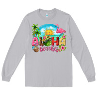 Moon Dust aloha beaches Long Sleeve Tee - texasbilliewilder